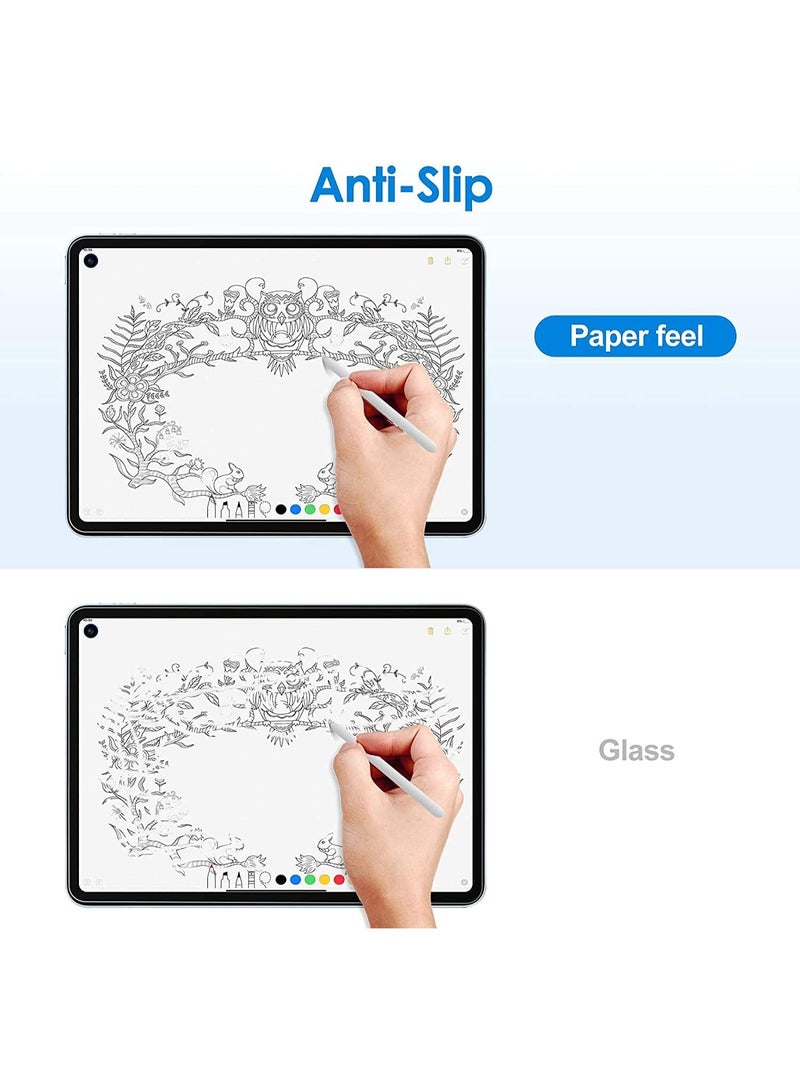 1Pack Paper Feel Screen Protector for iPad Pro 12.9 inch 2022/2021/2020/2018 Release, Anti-glare Matte PET Film, Draw Like on Paper, Ultra-Responsive - Image 3